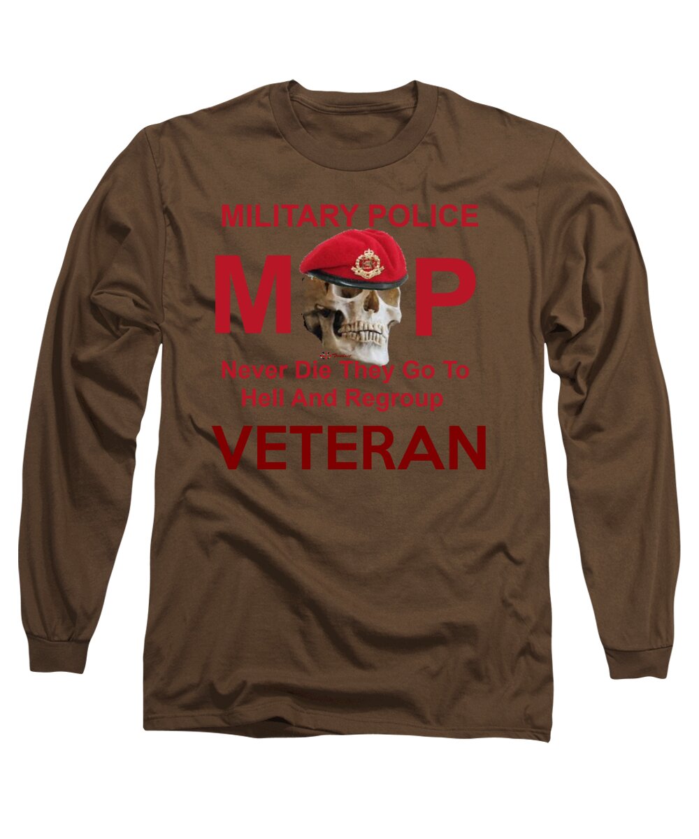 Military Police Long Sleeve T-Shirt featuring the digital art Palliser by John