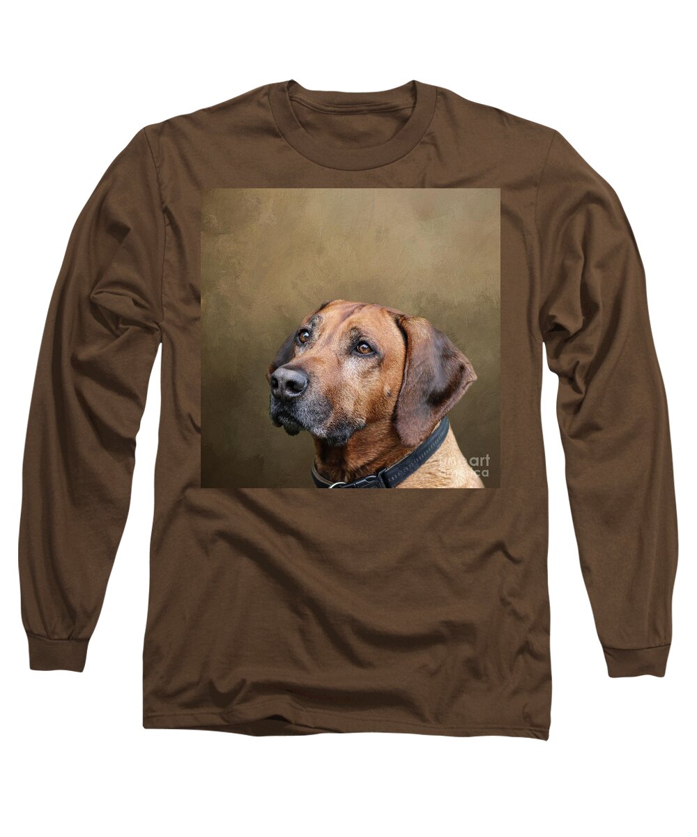 Riley Long Sleeve T-Shirt featuring the photograph Riley by Eva Lechner