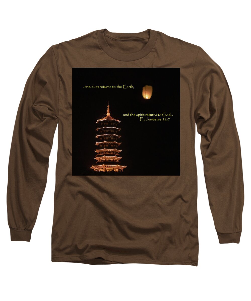 Spirit Long Sleeve T-Shirt featuring the photograph Spiritual Release by William Dickman