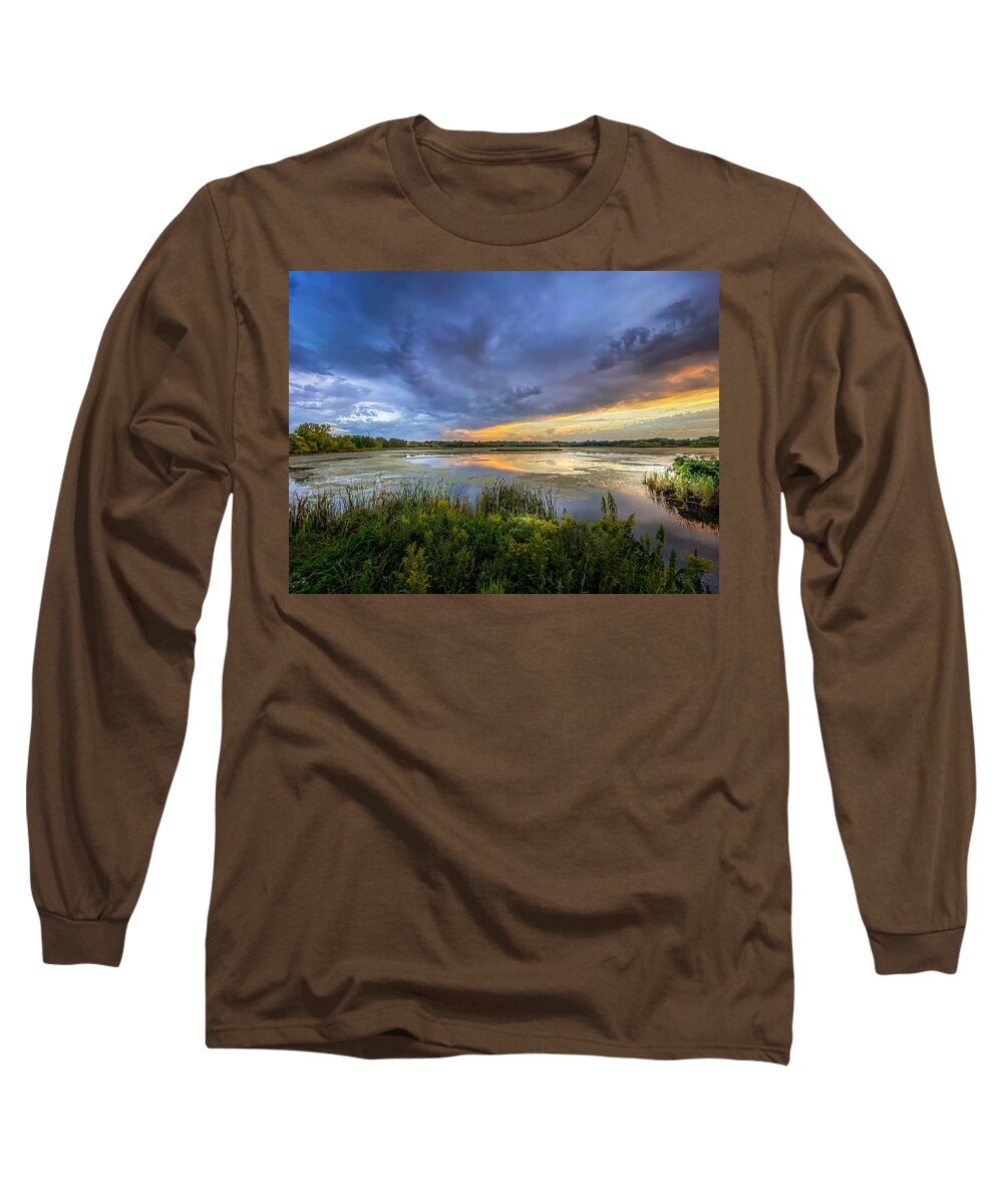 Sunset Long Sleeve T-Shirt featuring the photograph Take My Breath Away by Susan Rydberg