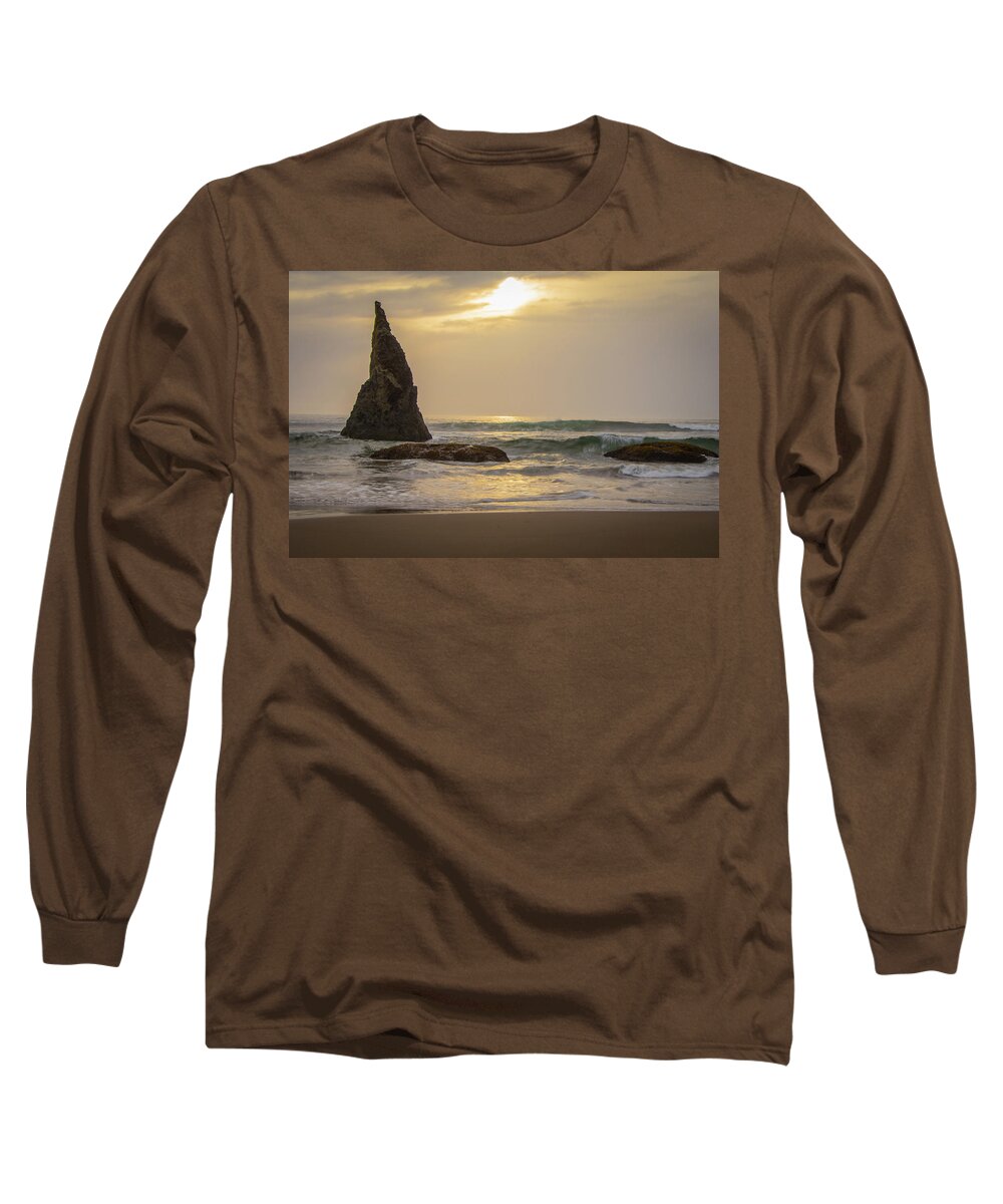 2018 Long Sleeve T-Shirt featuring the photograph The Sorting Rock by Gerri Bigler