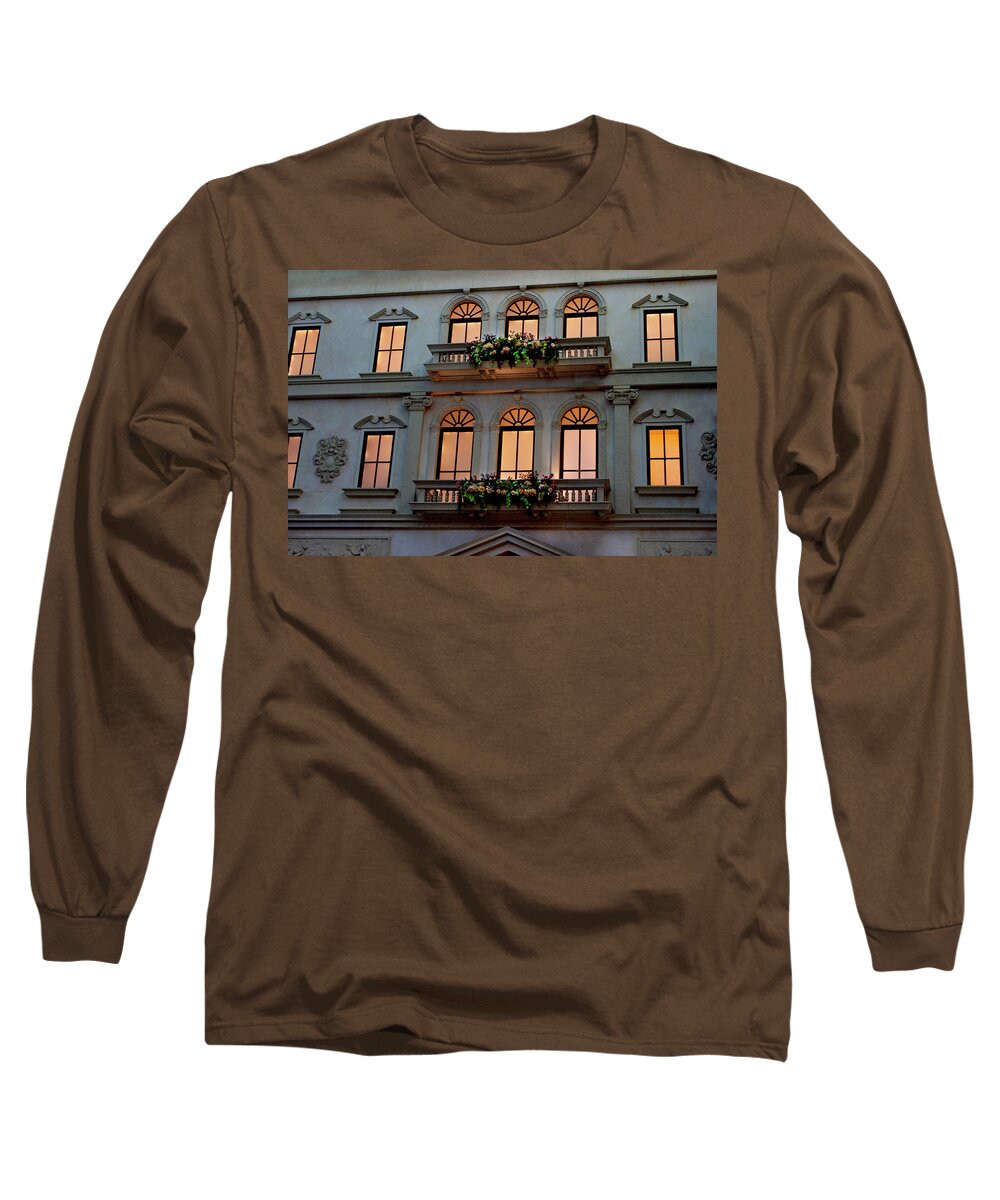 Window Long Sleeve T-Shirt featuring the photograph The Windows by Ivete Basso Photography