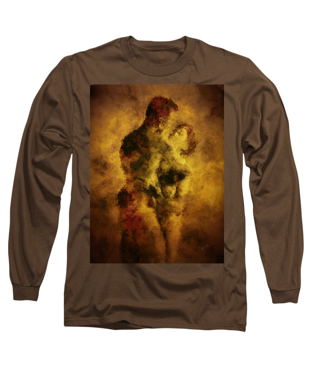 Nudes Long Sleeve T-Shirt featuring the photograph Welcome Home by Kurt Van Wagner