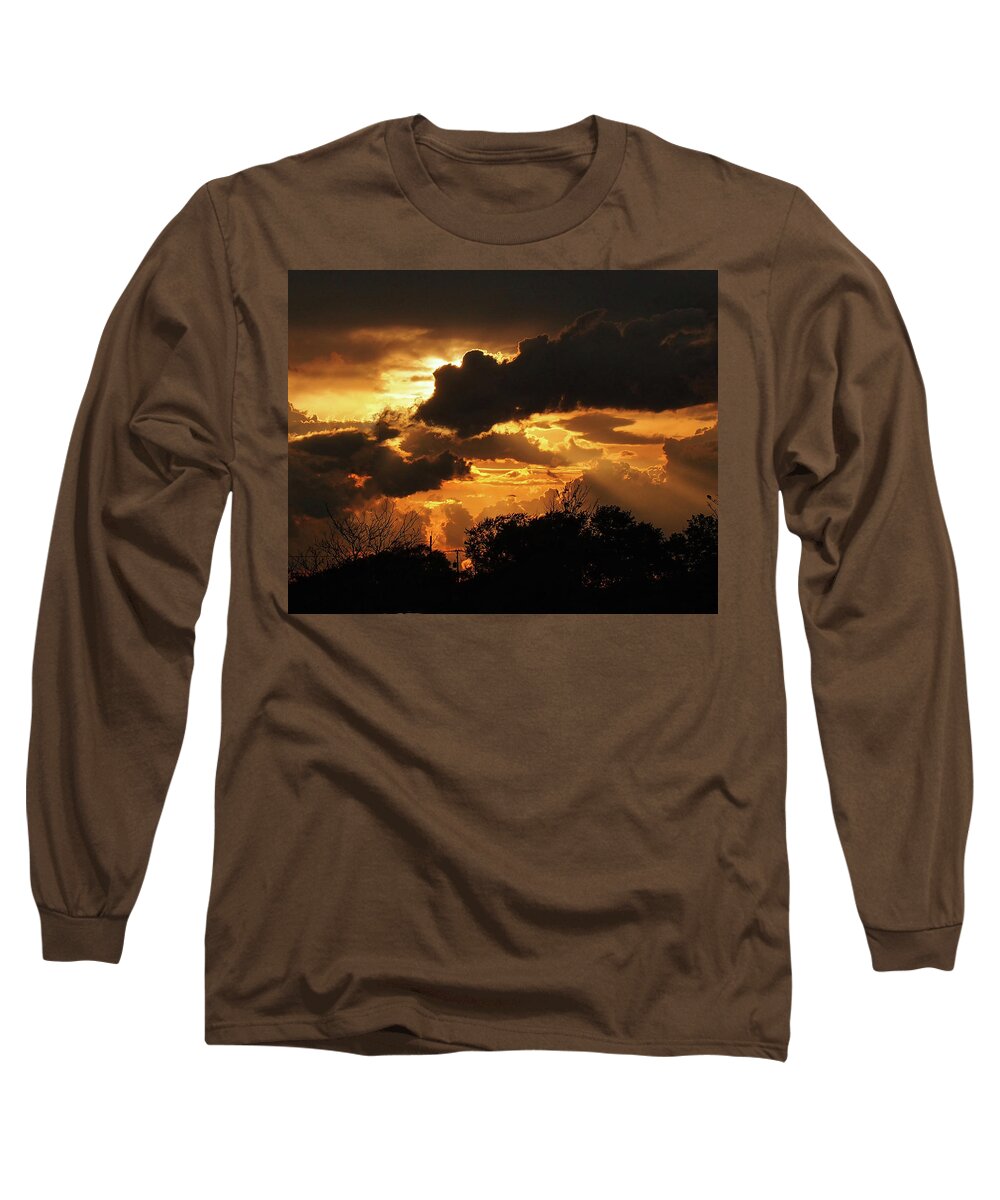 Wisconsin Long Sleeve T-Shirt featuring the photograph Wisconsin Sunset II by Scott Olsen
