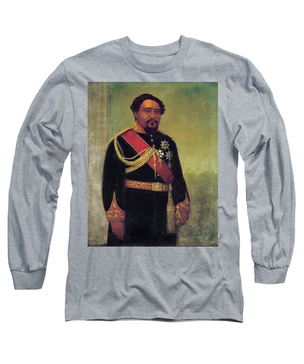 Kamehameha V (1830-1872) #1 Long Sleeve T-Shirt