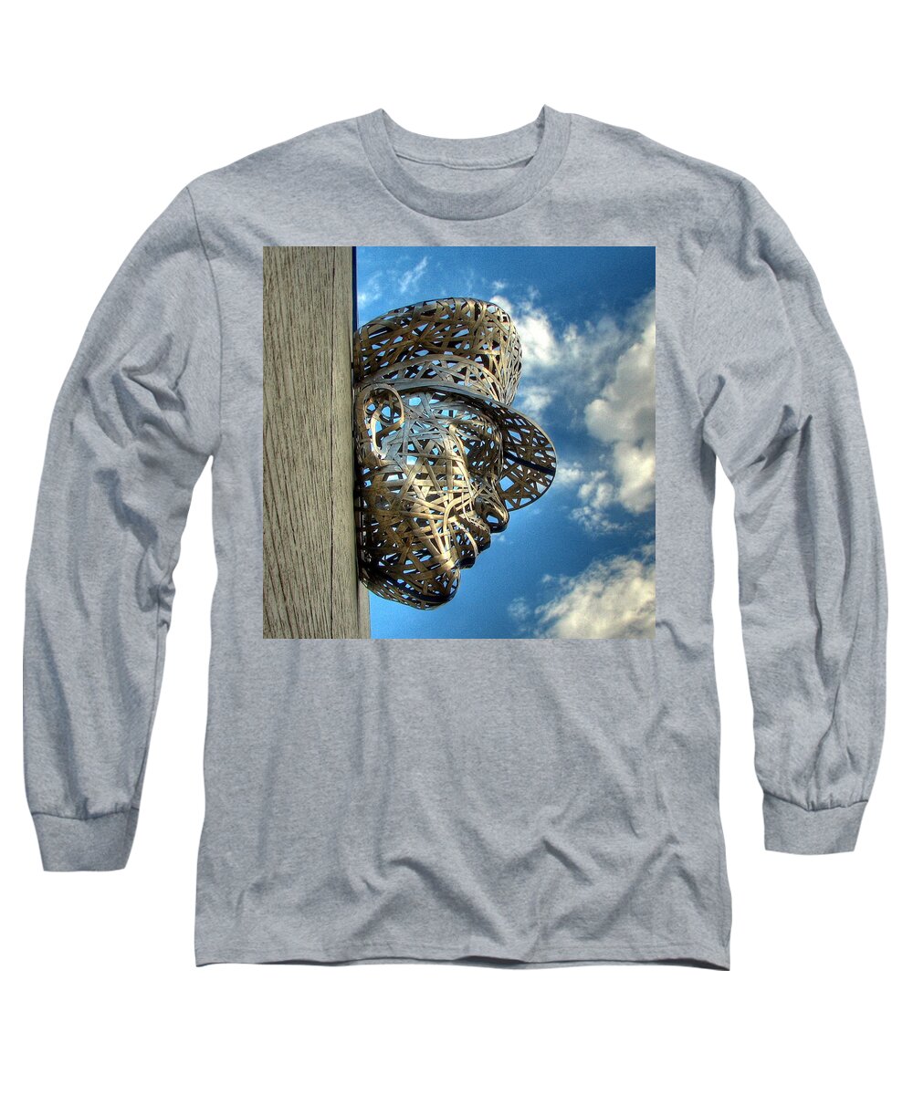 Police Long Sleeve T-Shirt featuring the photograph Thin Blue Line by Farol Tomson