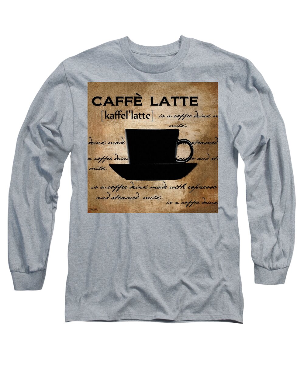 Espresso Long Sleeve T-Shirt featuring the digital art Another Sip by Lourry Legarde