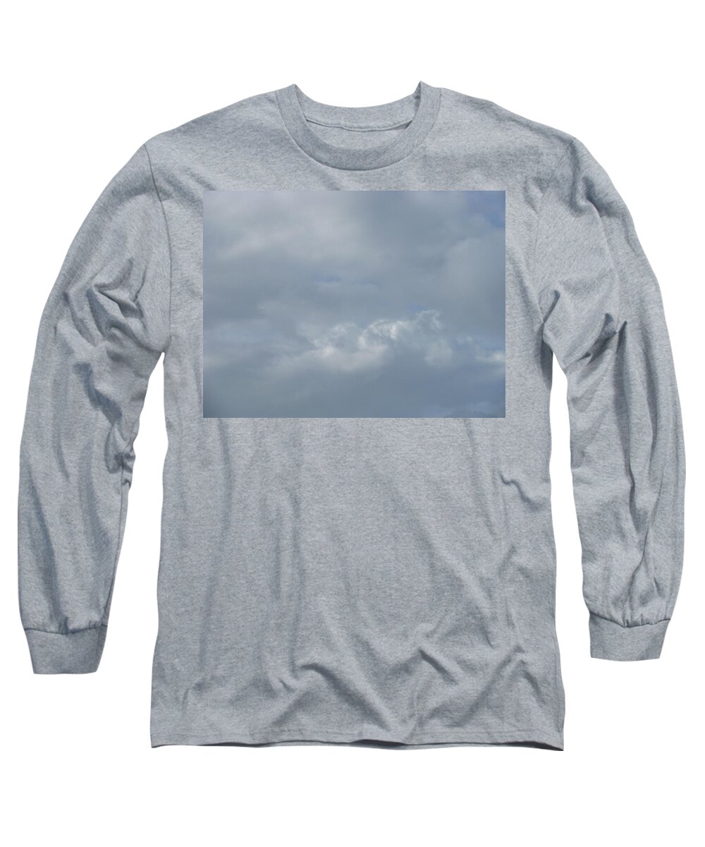 Landscape Long Sleeve T-Shirt featuring the photograph Blowing Smoke by Ellen Meakin