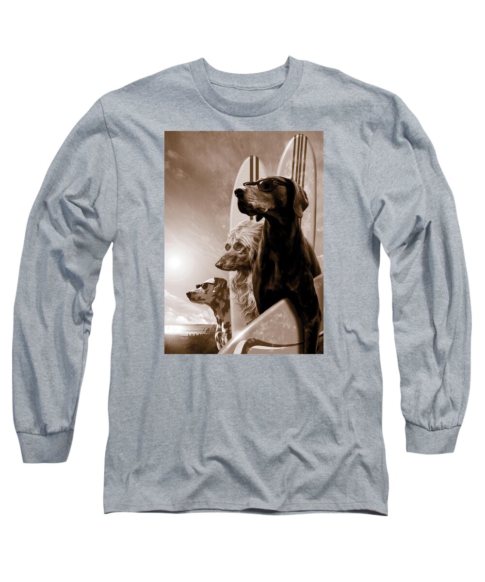Animal Long Sleeve T-Shirt featuring the photograph Changes by MGL Meiklejohn Graphics Licensing