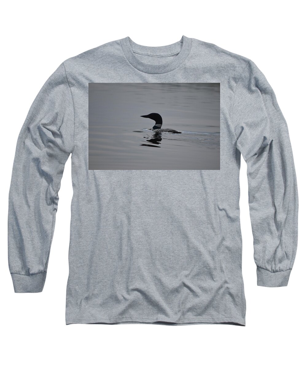 Common Loon Long Sleeve T-Shirt featuring the photograph Common Loon by James Petersen