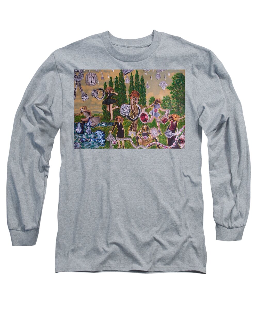  #nonobjective Long Sleeve T-Shirt featuring the photograph Cscr 15 by Lisa Piper
