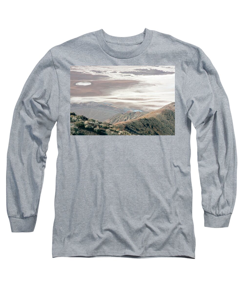 Death Valley Long Sleeve T-Shirt featuring the photograph Dante's View #1 by Stuart Litoff