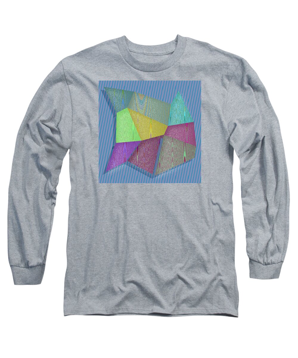 Denver Long Sleeve T-Shirt featuring the digital art Denver by Gareth Lewis