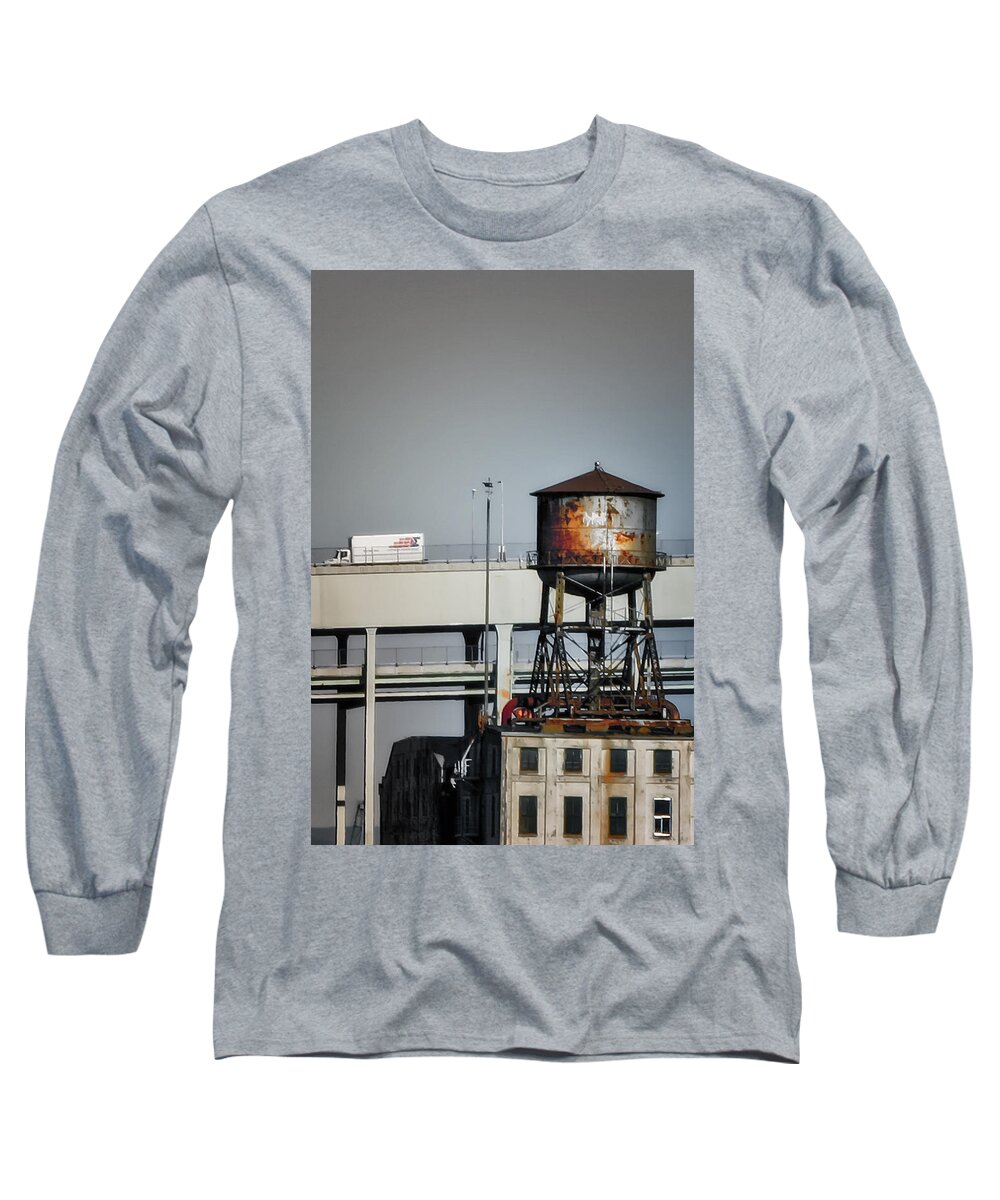 Water Tower Long Sleeve T-Shirt featuring the photograph Endandered by Albert Seger