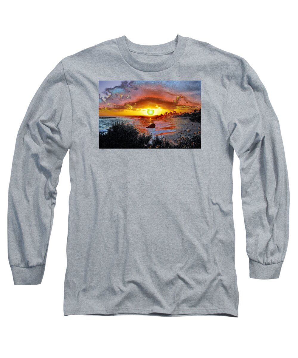 Sun Long Sleeve T-Shirt featuring the photograph Freedom of Being by Andre Aleksis
