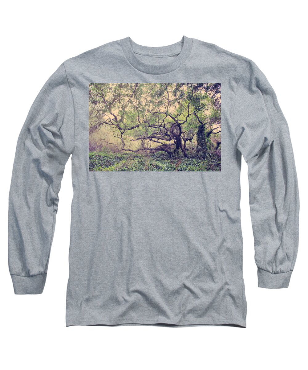 Oakland Long Sleeve T-Shirt featuring the photograph I Know You're Lonely by Laurie Search