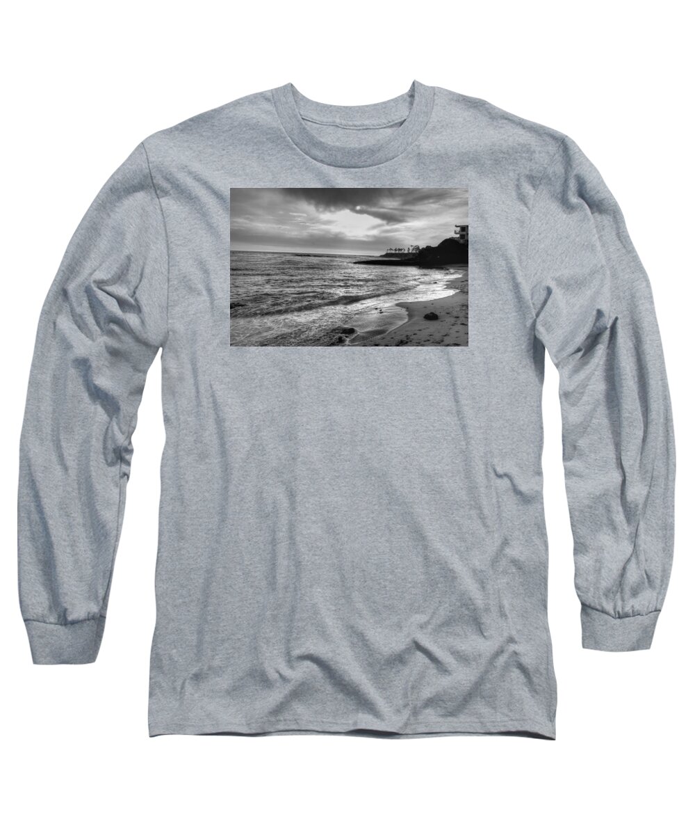 Laguna Beach Long Sleeve T-Shirt featuring the photograph Laguna Beach Sunset by Bill Hamilton