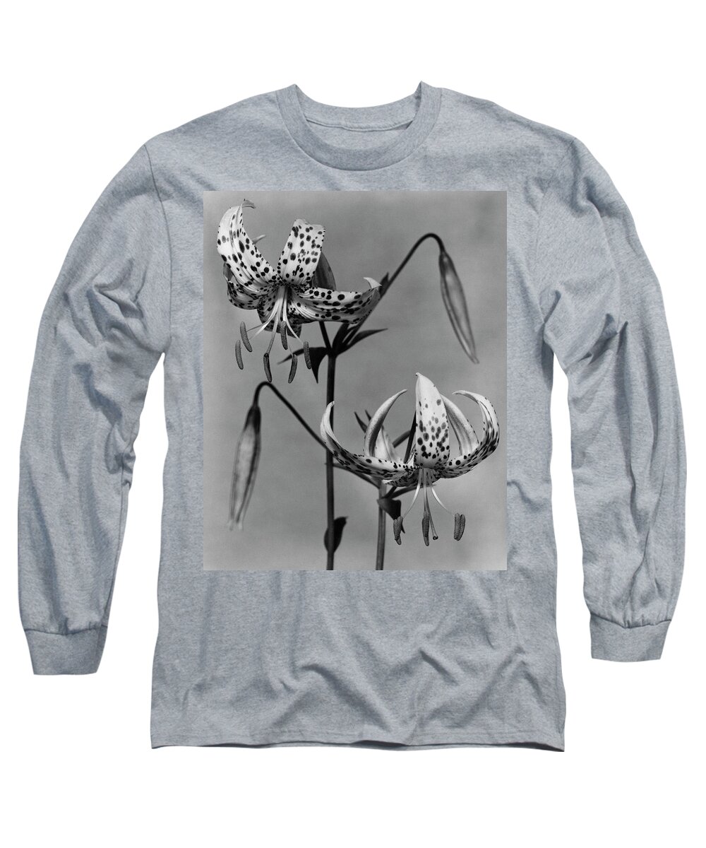 Flowers Long Sleeve T-Shirt featuring the photograph Lilium Bellingham by Herman V. Wall
