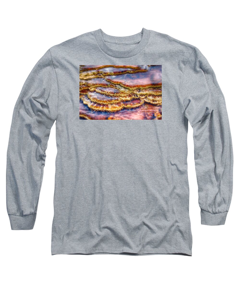 Hot Springs Long Sleeve T-Shirt featuring the photograph Pancakes Hot Springs by Scott Campbell