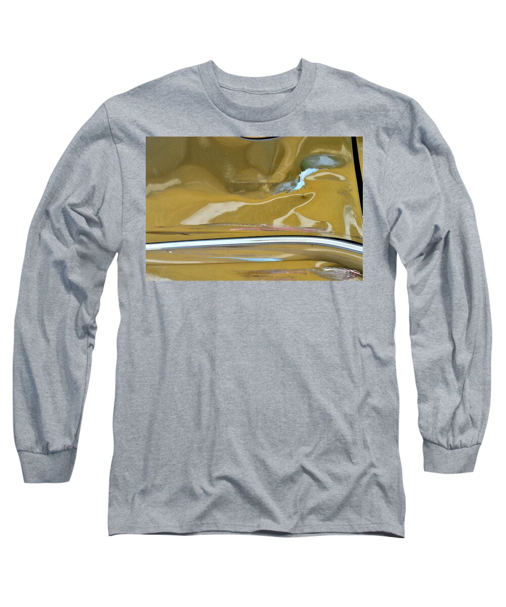 Metal Long Sleeve T-Shirt featuring the photograph Scene Of The Accident by Donna Blackhall