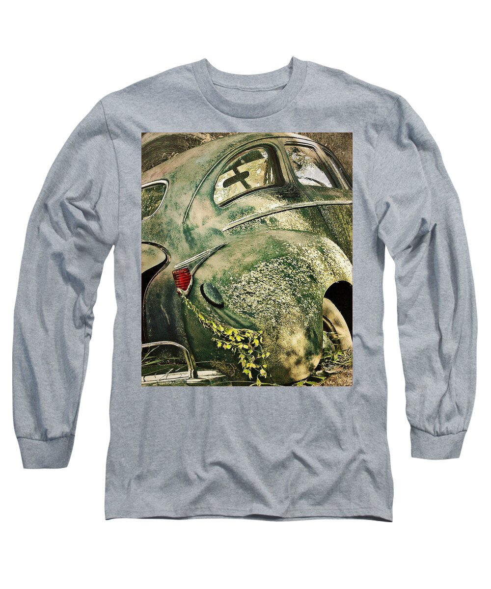 Old Cars Long Sleeve T-Shirt featuring the photograph Slow Curves by John Anderson