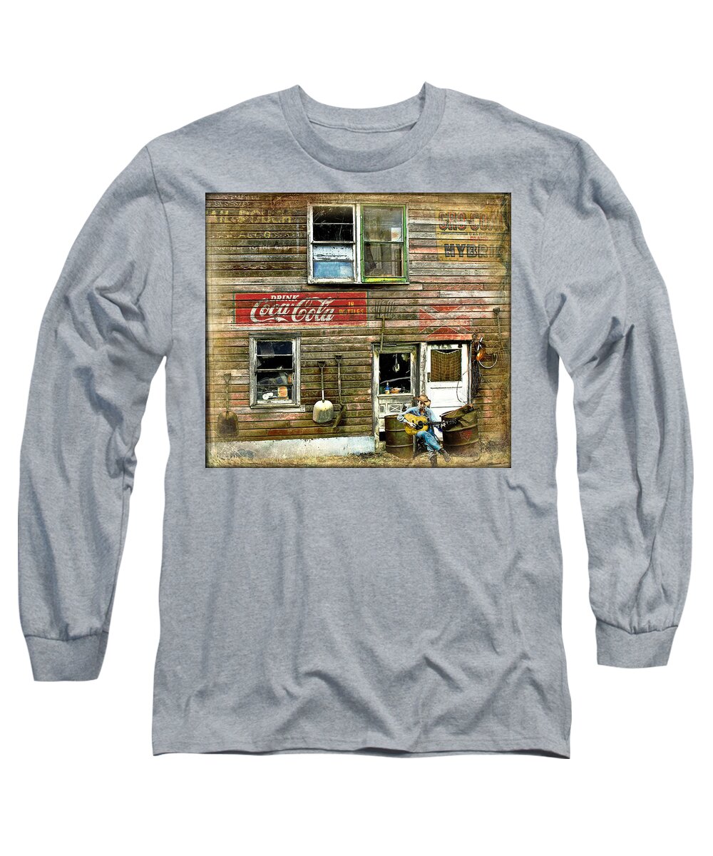 Retro Long Sleeve T-Shirt featuring the photograph Southern Comfort by John Anderson