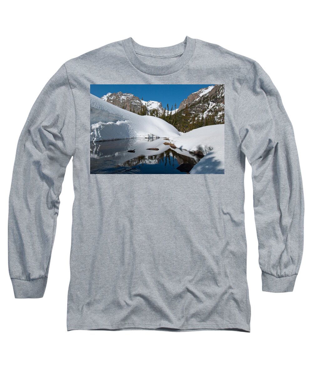 Springtime in the Colorado Rockies Long Sleeve T-Shirt by Cascade