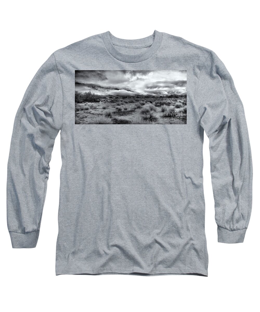 Mountains Long Sleeve T-Shirt featuring the photograph Stormy Morning by Jennifer Magallon