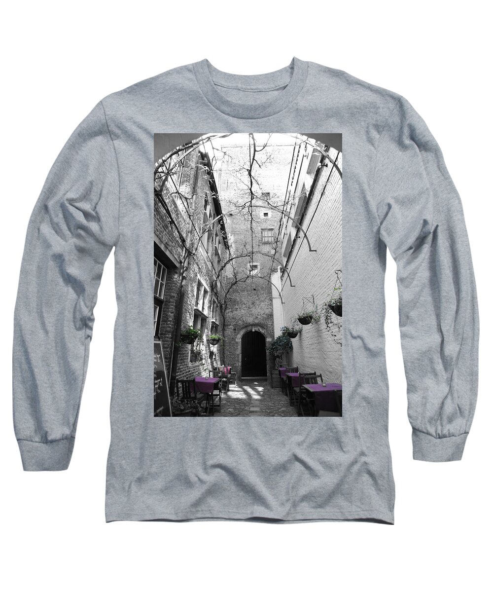 Antwerp Long Sleeve T-Shirt featuring the photograph The Color Purple by Richard Gehlbach