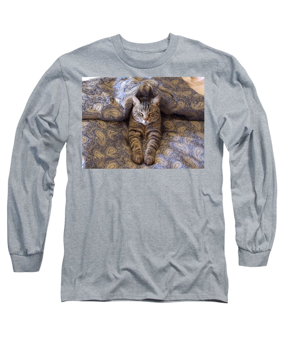 David S Reynolds Long Sleeve T-Shirt featuring the photograph The guru will see you now by David S Reynolds