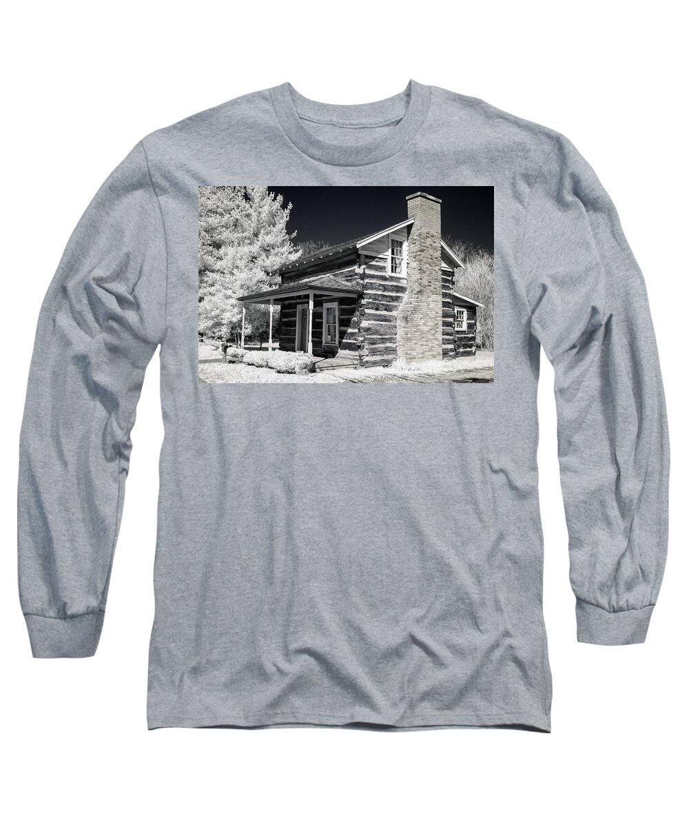 West Virginia Long Sleeve T-Shirt featuring the photograph The old Toll House by Mary Almond