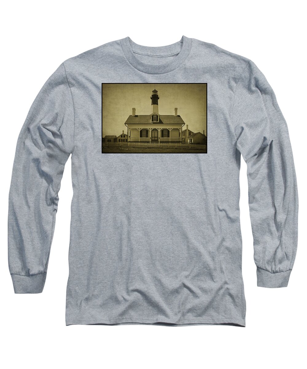 Tybee Lighthouse Long Sleeve T-Shirt featuring the photograph Tybee Lighthouse by Priscilla Burgers