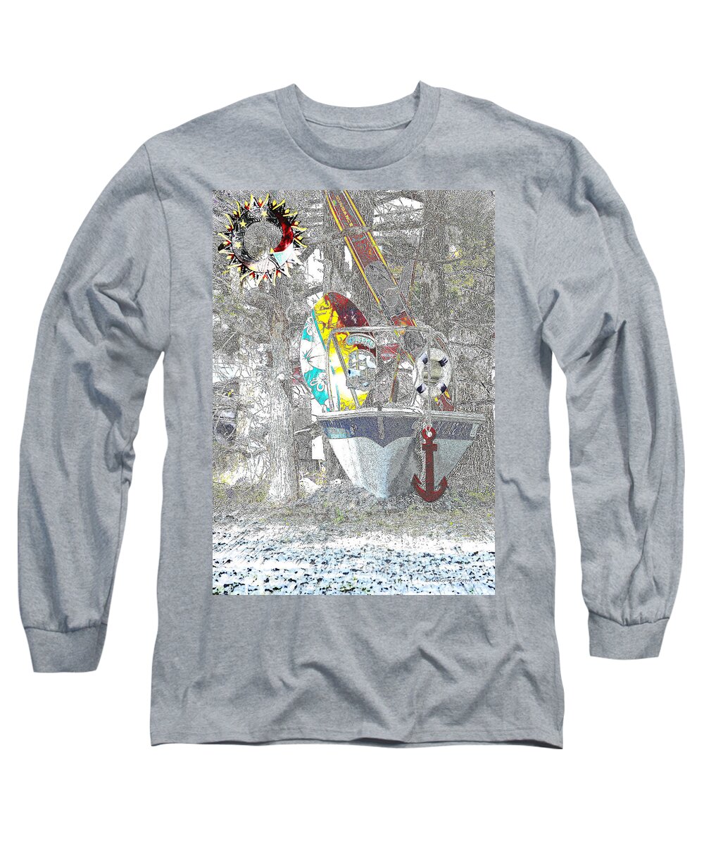 Texas Long Sleeve T-Shirt featuring the photograph Welcome Bow by Erich Grant
