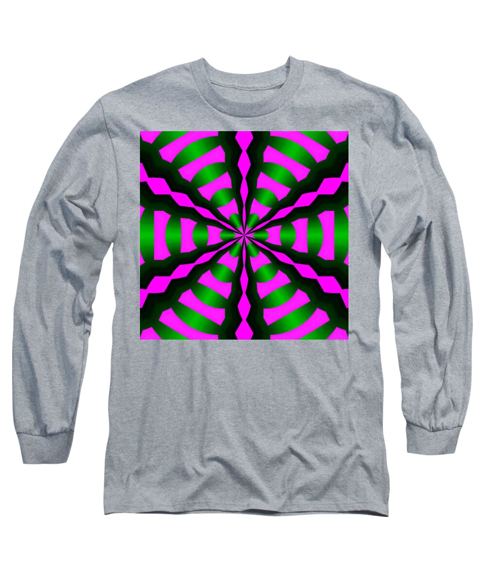 Geometric Long Sleeve T-Shirt featuring the photograph AKA by Theodore Jones