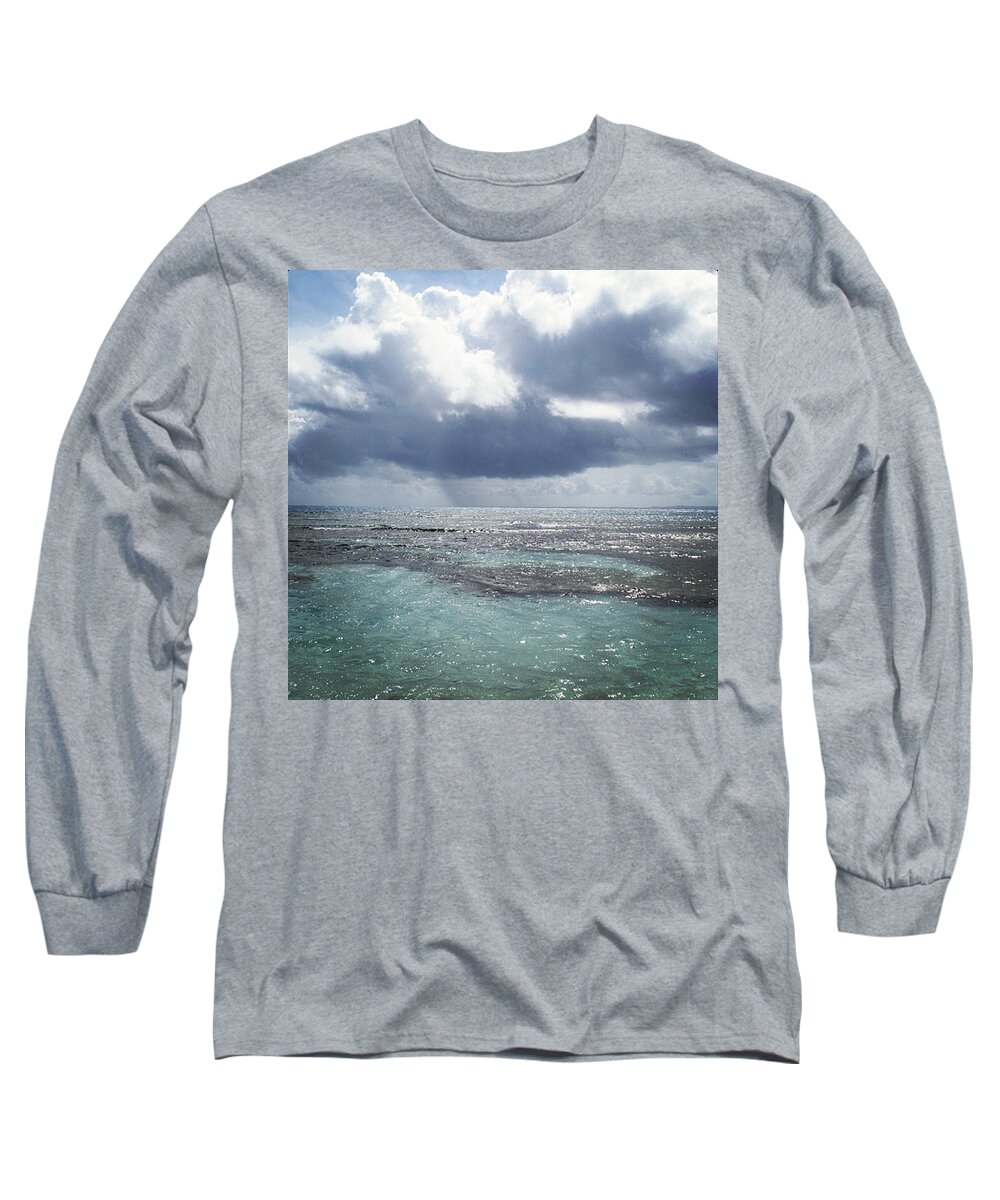 Ocean Long Sleeve T-Shirt featuring the photograph Jewels by Jean Macaluso