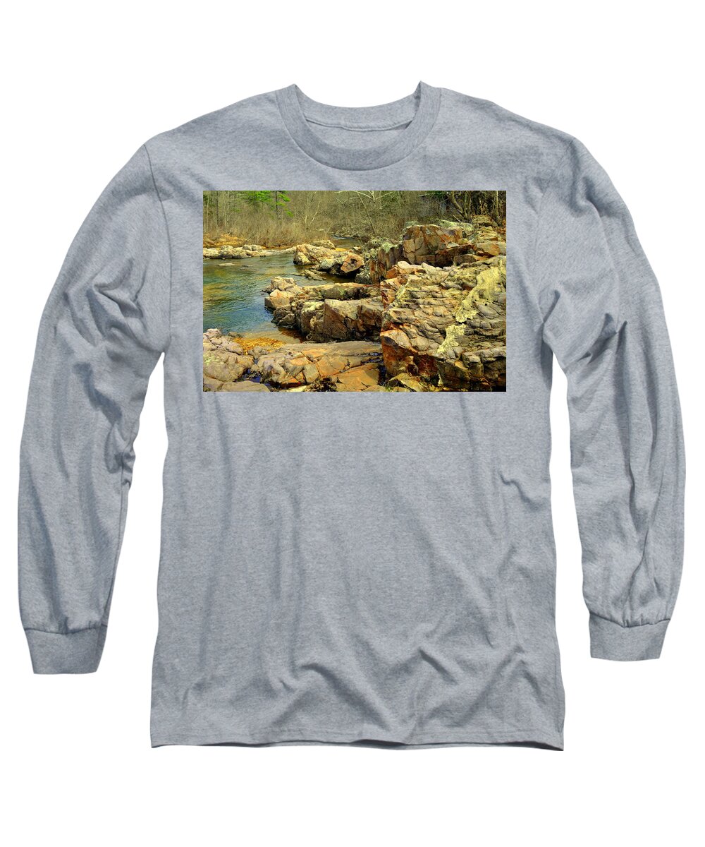 Ozarks Long Sleeve T-Shirt featuring the photograph Klepzig Shut In by Marty Koch