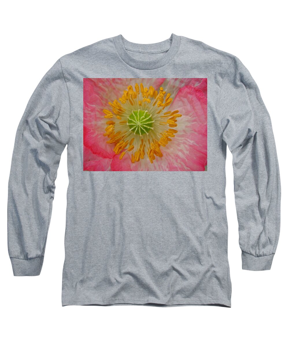 Flowers Long Sleeve T-Shirt featuring the photograph Macro Mystery by Diana Hatcher