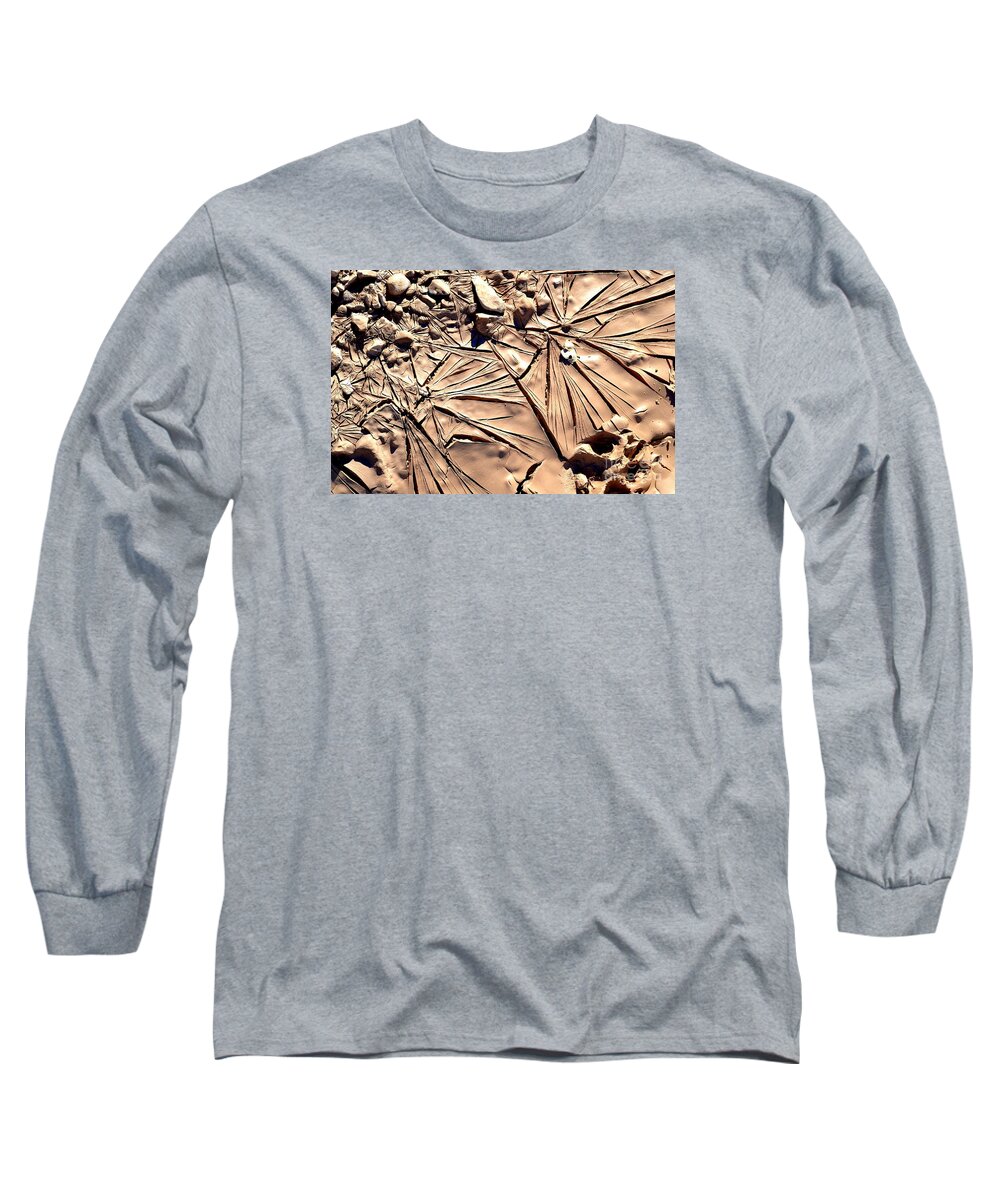 Abstract Long Sleeve T-Shirt featuring the photograph Abstract 6 #1 by Diane montana Jansson