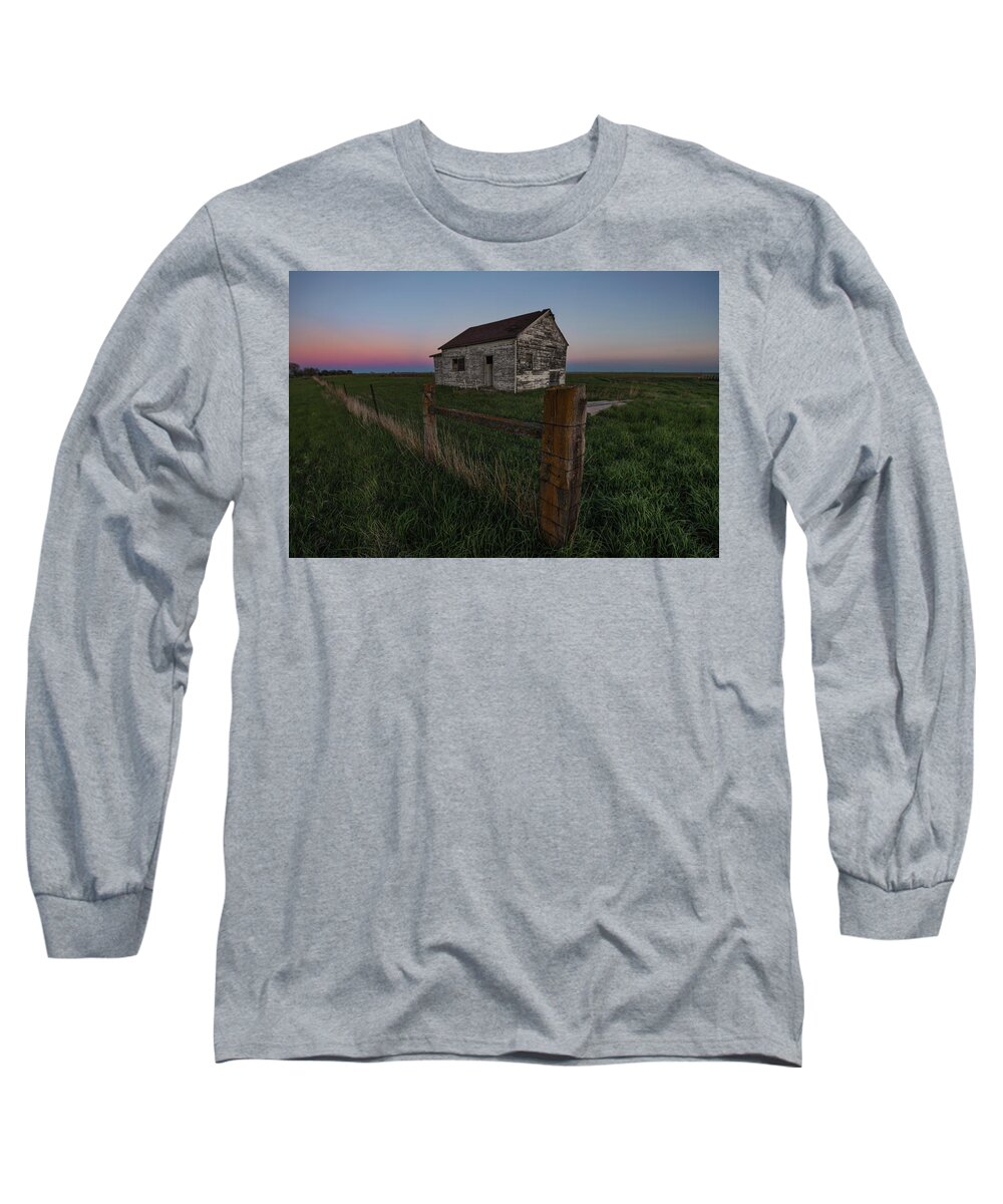 Dusk Long Sleeve T-Shirt featuring the photograph Dusk #1 by Aaron J Groen