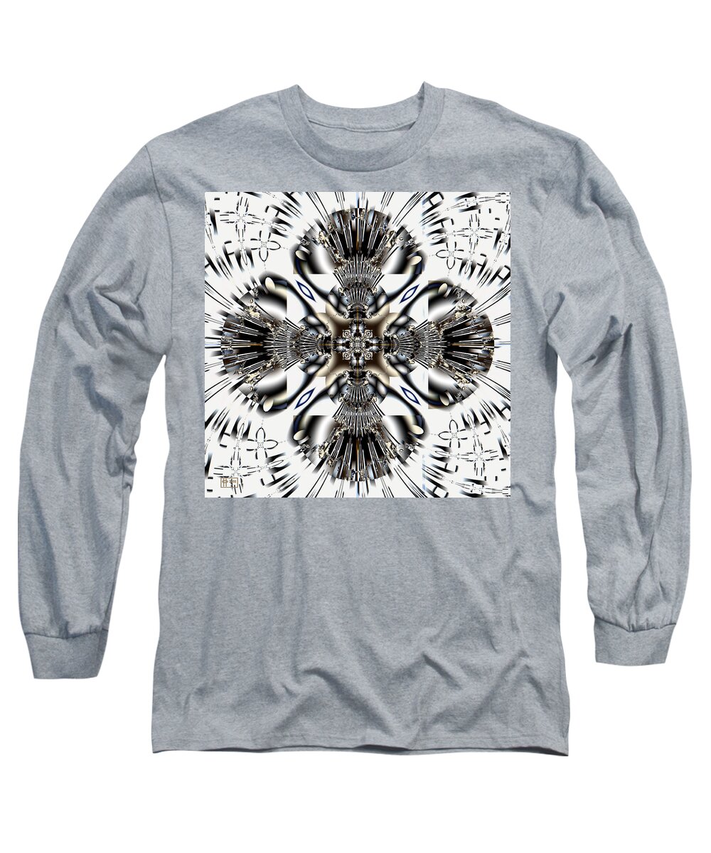 Abstract Long Sleeve T-Shirt featuring the digital art Legacy #1 by Jim Pavelle