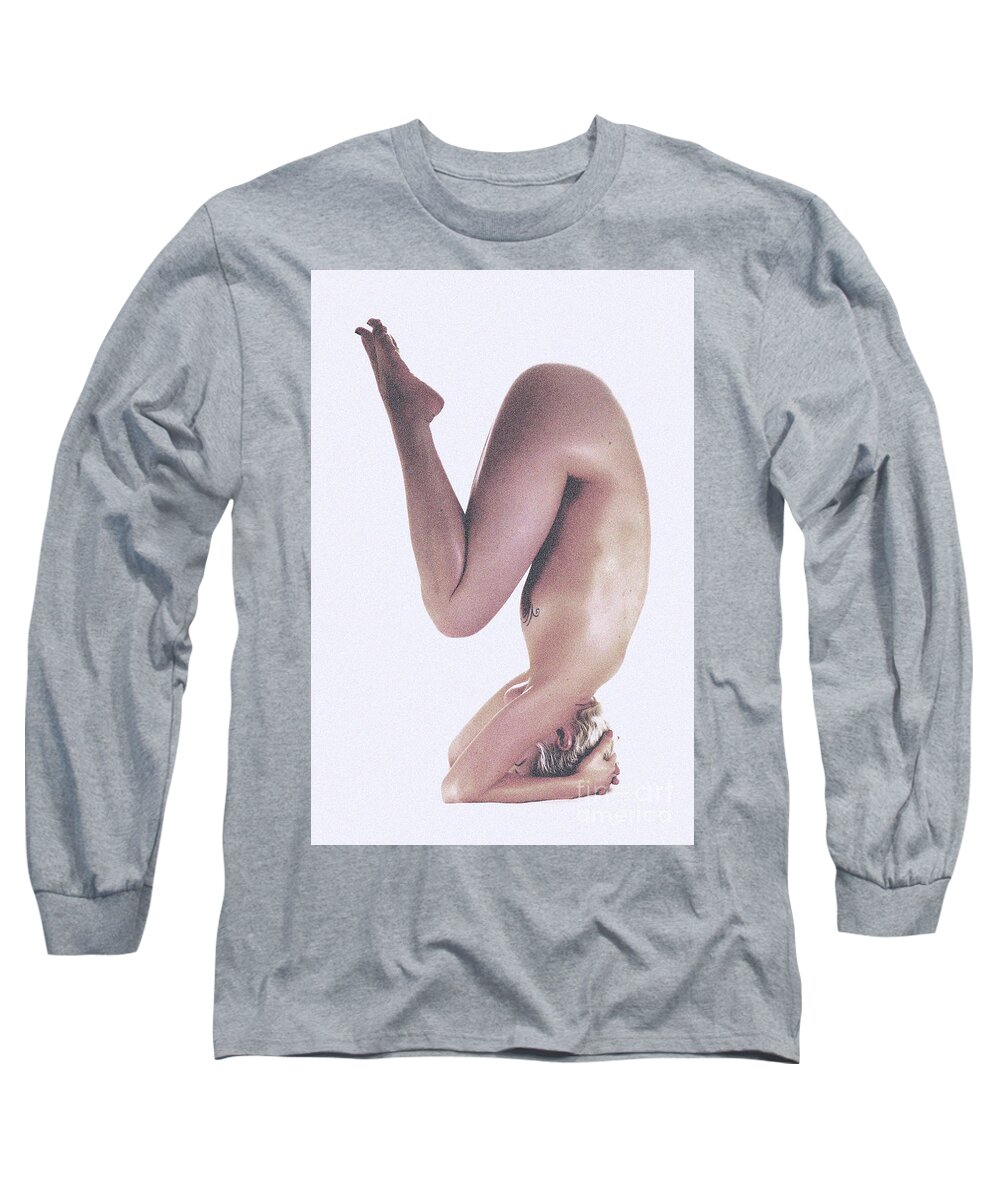 Artistic Photographs Long Sleeve T-Shirt featuring the photograph Morning stretch #1 by Robert WK Clark