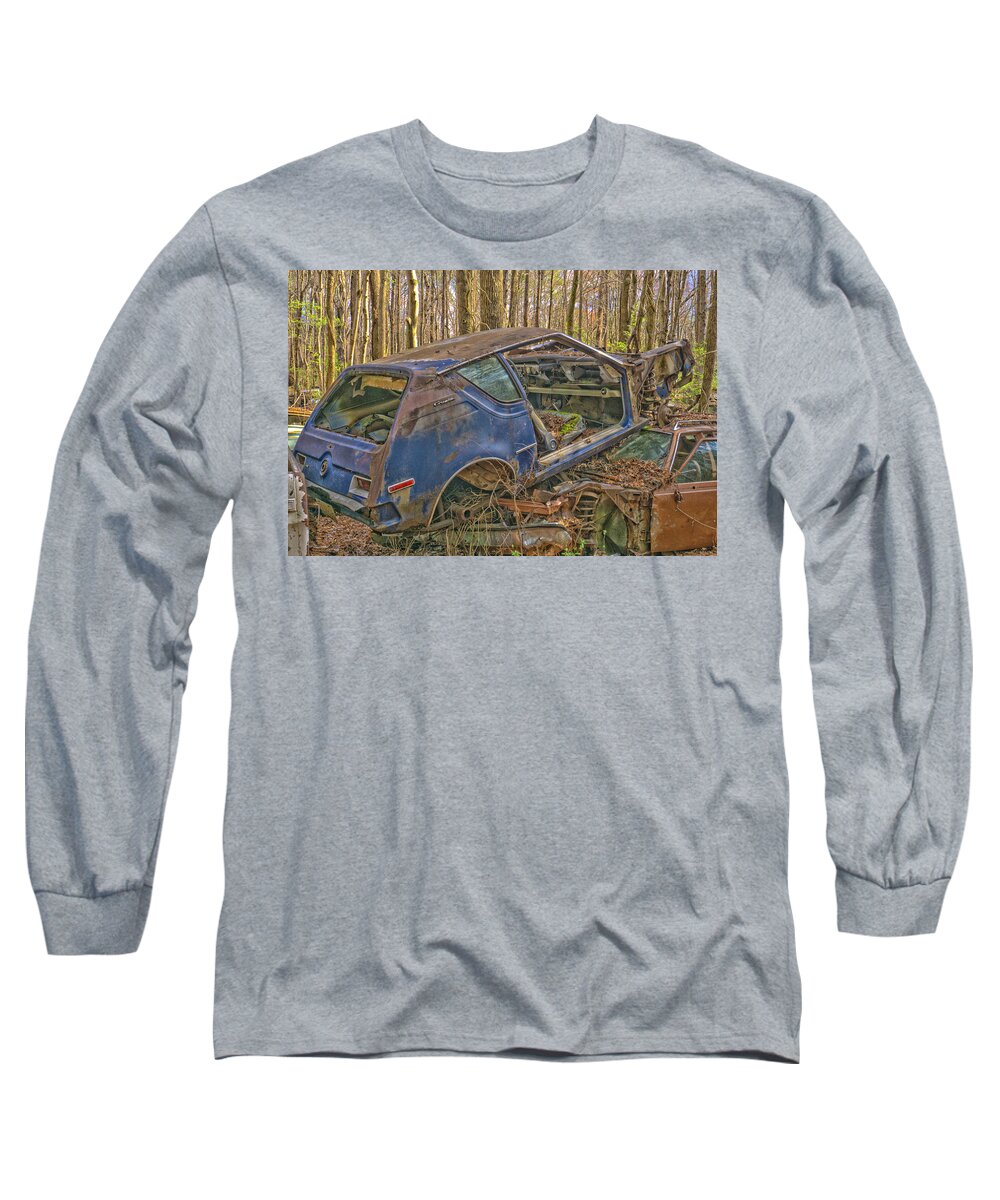 Car.junk Long Sleeve T-Shirt featuring the photograph Old Timer #2 by Dennis Dugan