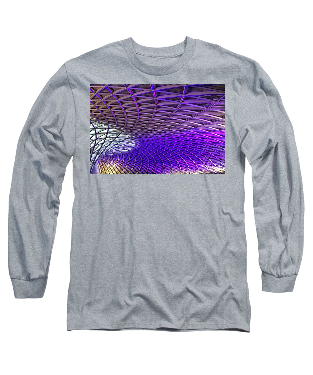 England Long Sleeve T-Shirt featuring the photograph Roof Design #1 by Shirley Mitchell