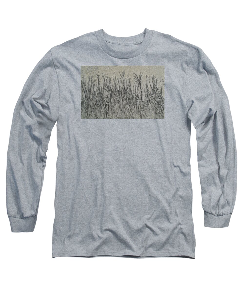 Sand Long Sleeve T-Shirt featuring the photograph Sand Reels #5 by Joe Palermo