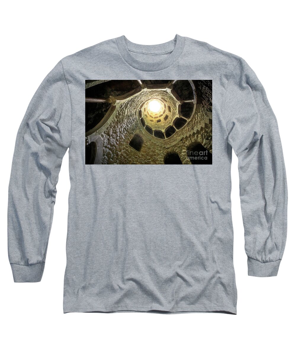 Sintra Long Sleeve T-Shirt featuring the photograph Sintra Architecture background #1 by Benny Marty