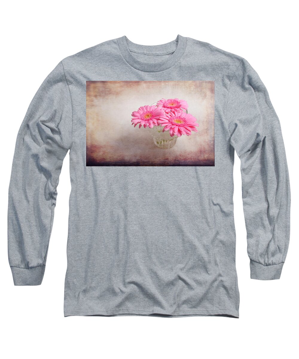Textures Long Sleeve T-Shirt featuring the photograph Three of Us by Randi Grace Nilsberg