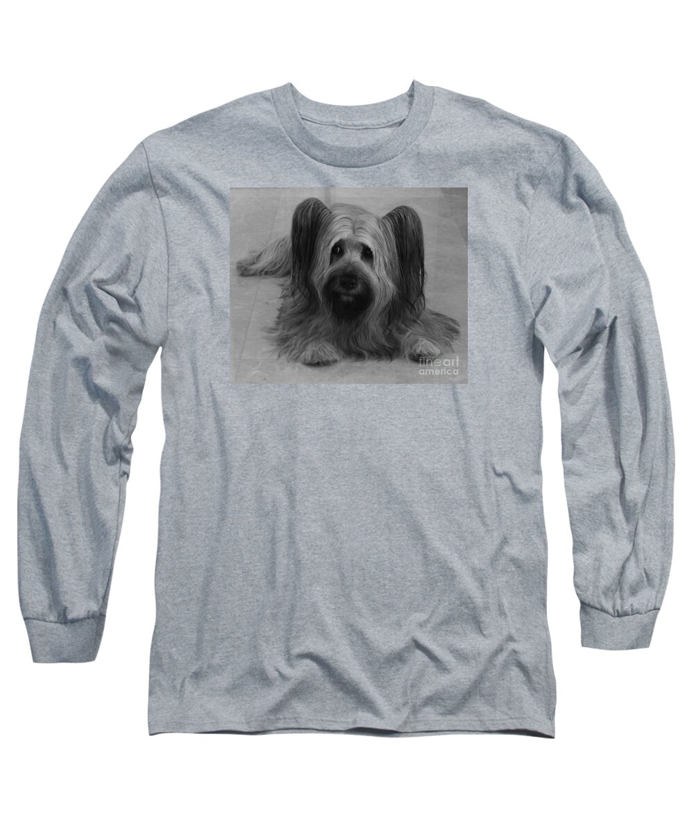 Dog Long Sleeve T-Shirt featuring the photograph Tory by Heather Hennick