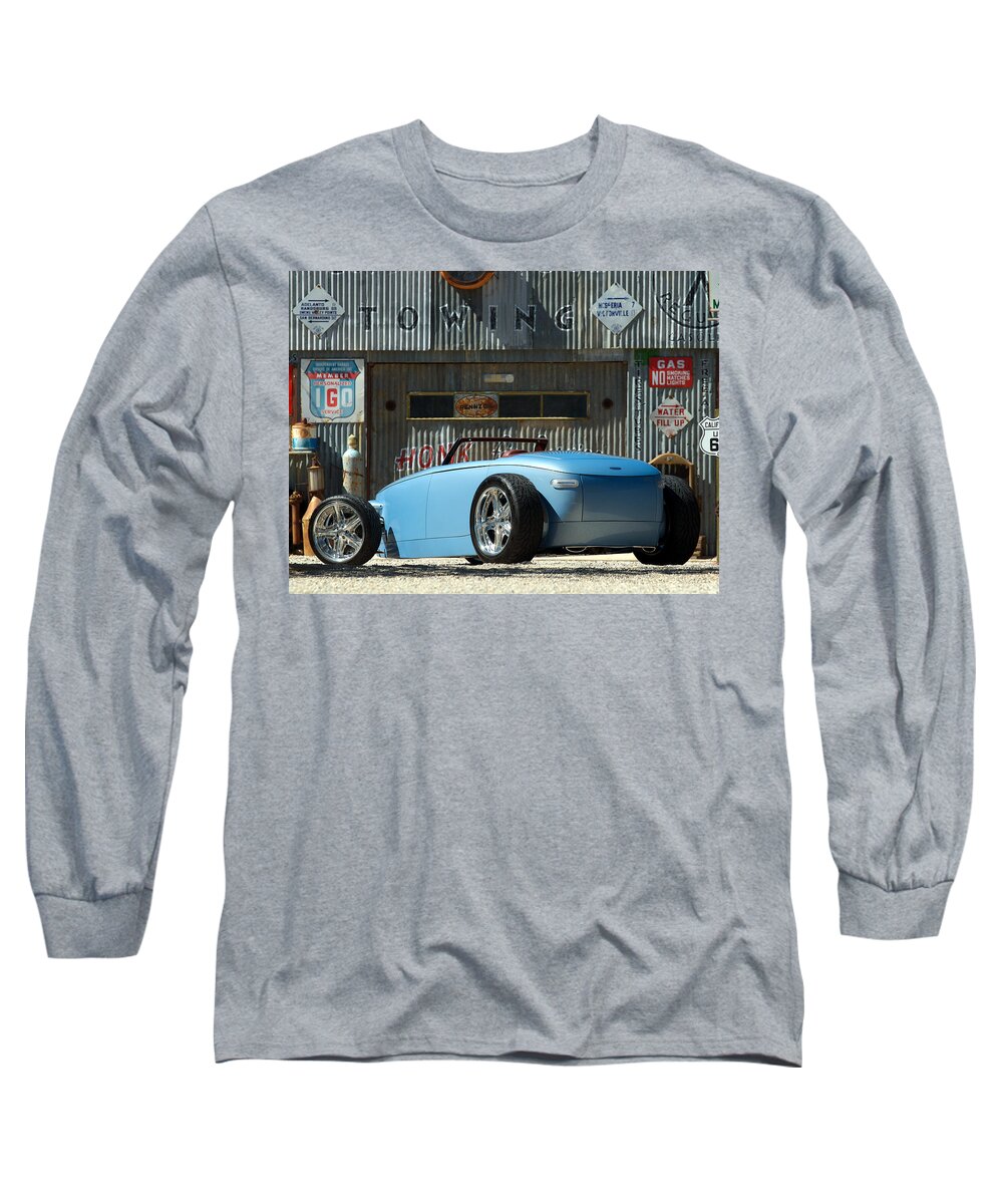 Volvo Long Sleeve T-Shirt featuring the digital art Volvo #1 by Maye Loeser