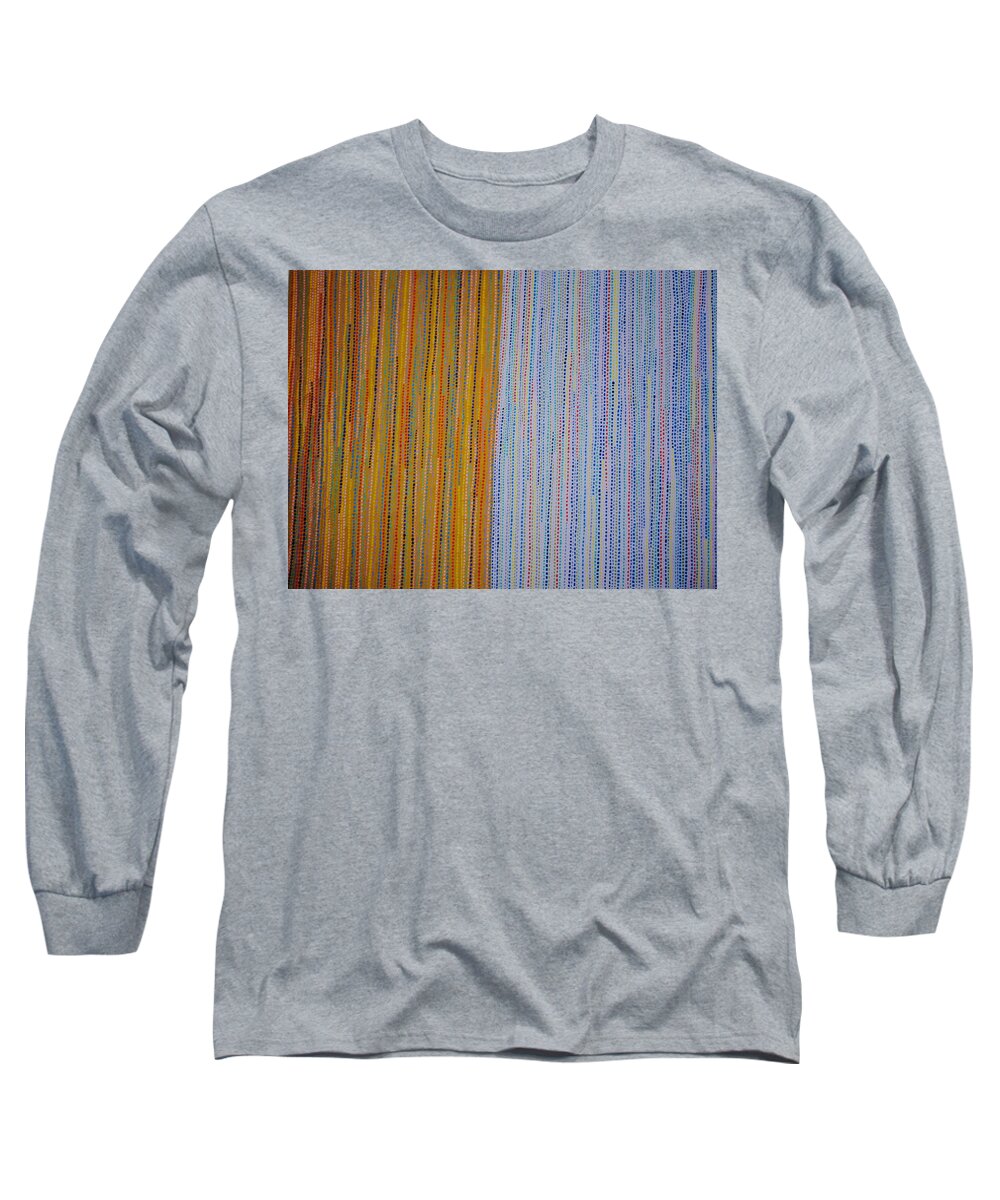 Inspirational Long Sleeve T-Shirt featuring the painting Identity #11 by Kyung Hee Hogg