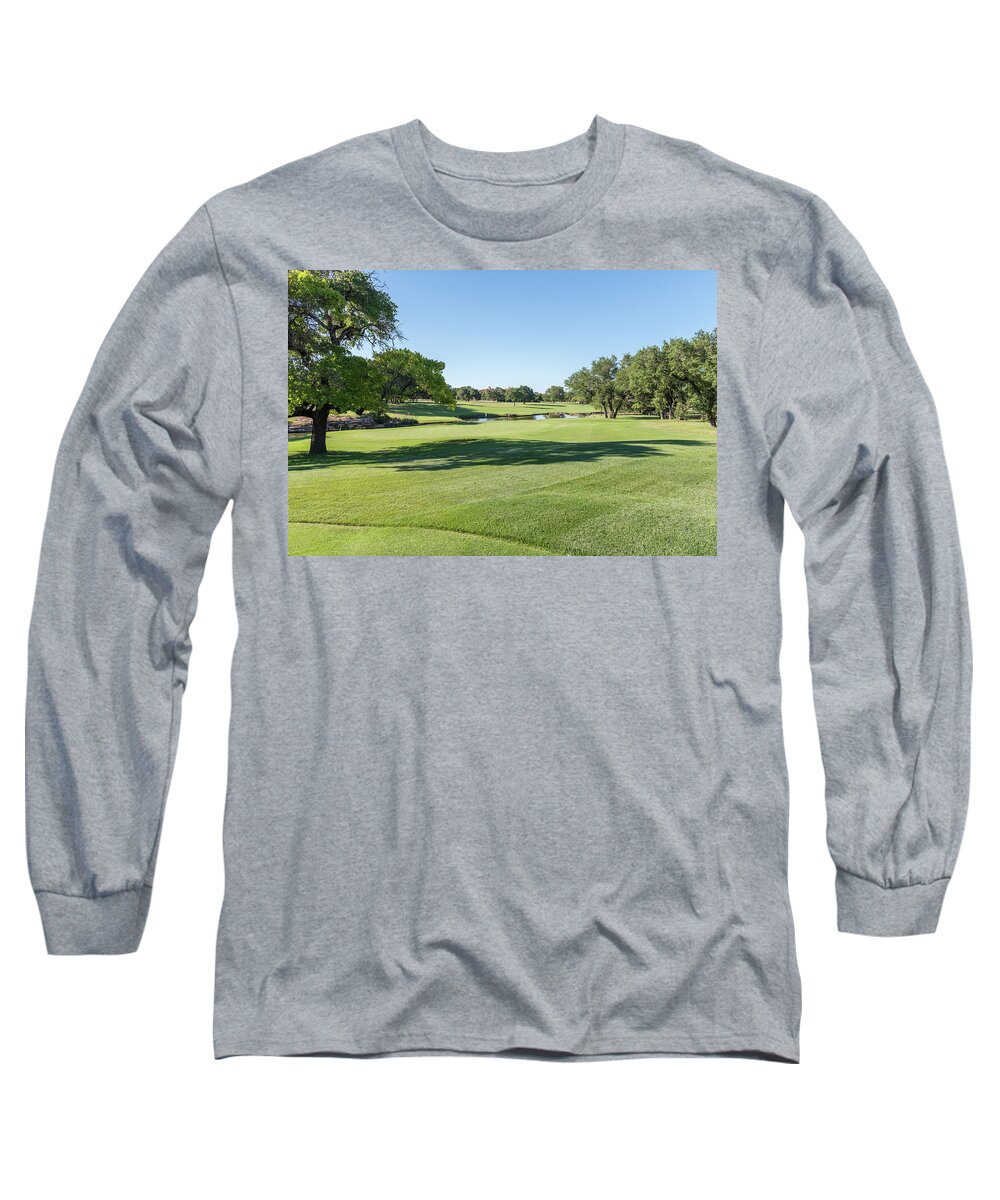 18th Hole Long Sleeve T-Shirt featuring the photograph 18th Hole view 2 by John Johnson